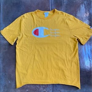 Yellow champion shirt